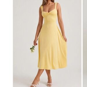 green emerald velvet dress Clementine Cowl Neck Maxi Dress in Pale Pink main image 0